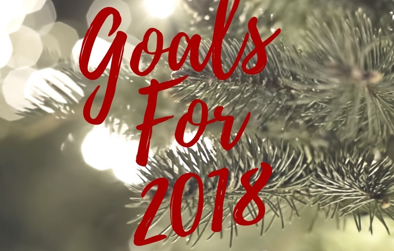 BLOGMAS – DAY 22 – Goals for 2018